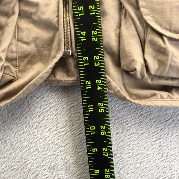 Pflueger Deluxe Mens Fly Fishing Vest Jacket XXL Tan Outdoors Full Zip Utility - Picture 4 of 11